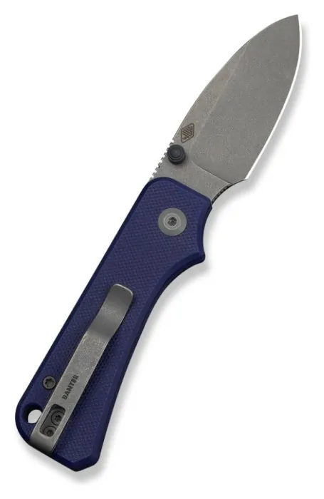 Ніж складаний кишеньковий Civivi Baby Banter Slip Joint (6 см) Nitro-V / G10 синій