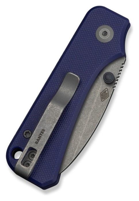 Ніж складаний кишеньковий Civivi Baby Banter Slip Joint (6 см) Nitro-V / G10 синій