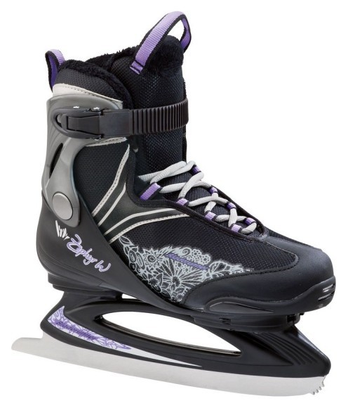Льодові коньки для дорослих Bladerunner ZEPHYR W 36.5 (6.0US) Black/purple (0G301100 N41), укр