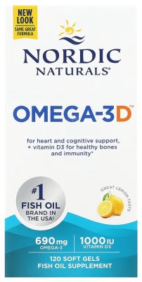 Omega-3D - 120 softgels