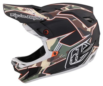 Велосипедный шлем TLD D4 COMPOSITE HELMET Matrix Camo [ARMY Green] XL