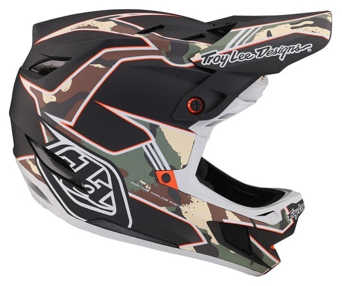 Велосипедный шлем TLD D4 COMPOSITE HELMET Matrix Camo [ARMY Green] XL