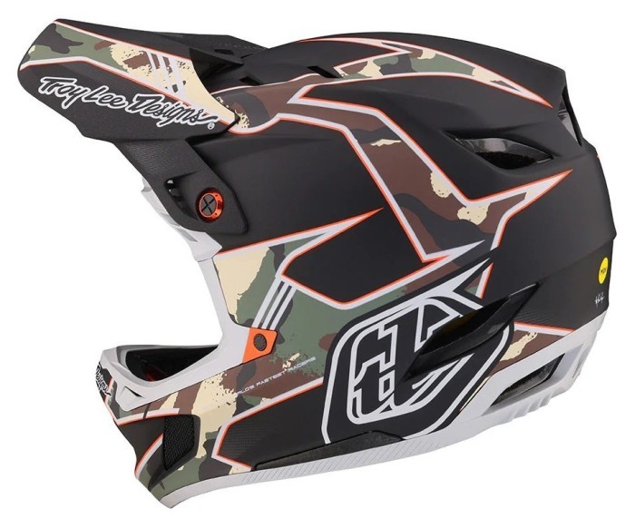 Велосипедный шлем TLD D4 COMPOSITE HELMET Matrix Camo [ARMY Green] XL