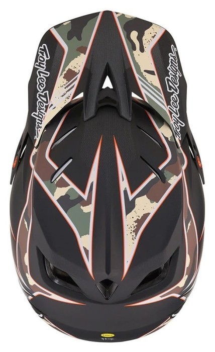 Велосипедный шлем TLD D4 COMPOSITE HELMET Matrix Camo [ARMY Green] XL