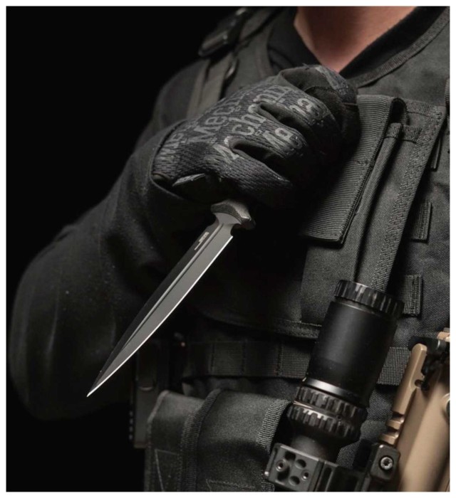 Ніж SOG Pentagon FX Elite, Blackout