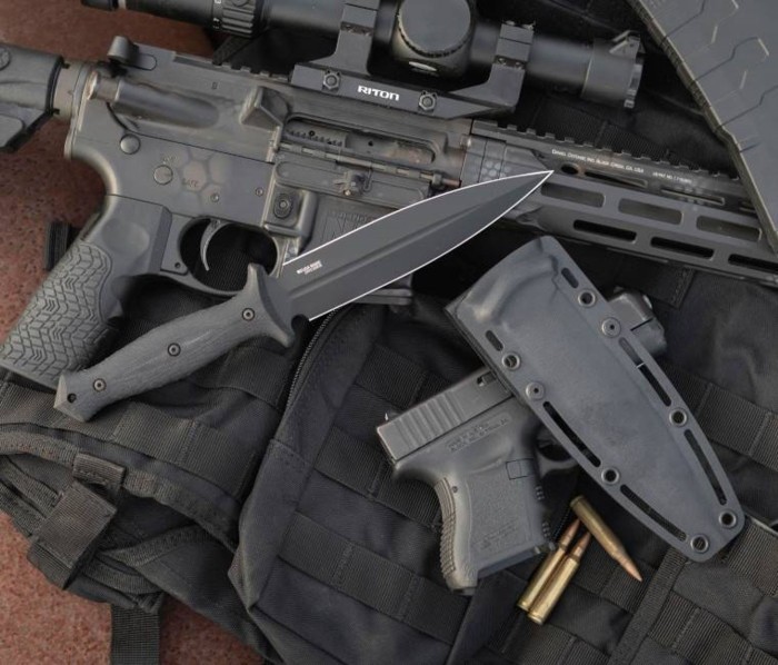 Ніж SOG Pentagon FX Elite, Blackout