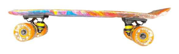 Пенниборд Bavar Fish с led колесами, краски