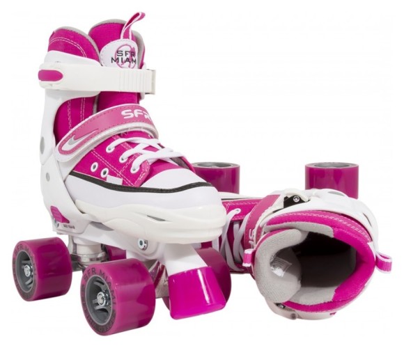 Роликові ковзани SFR Miami 30,5-34 Pink, укр