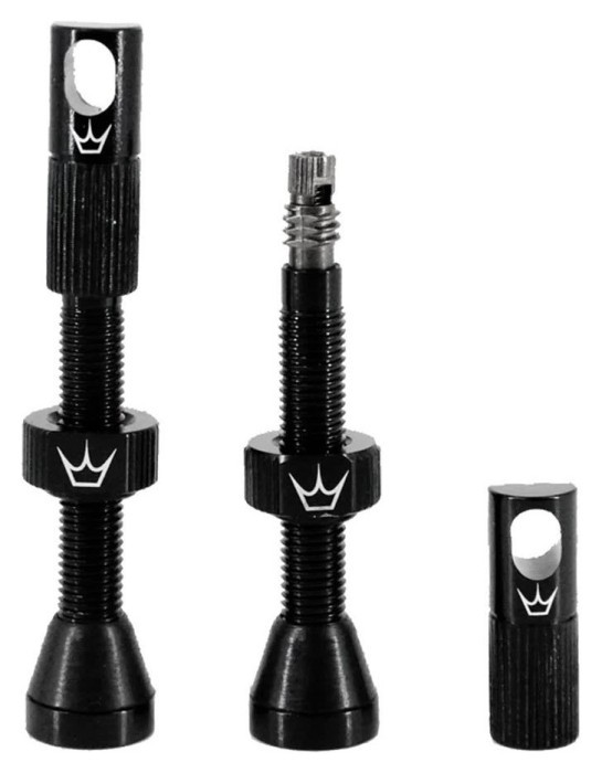 Ниппели Peaty's x Chris King Tubeless Valves, 60mm, Black