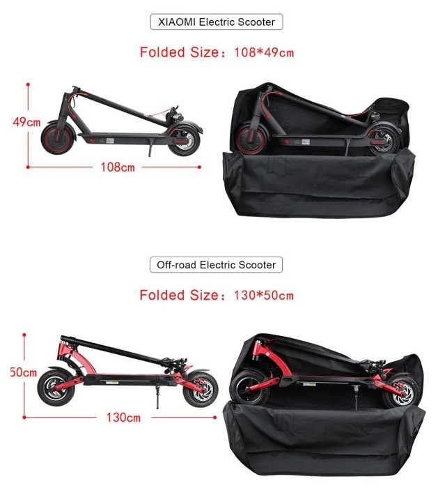 Чехол для электросамоката Rhinowalk Scooter RF085 Black
