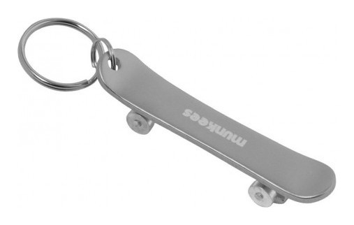 Munkees 3425 брелок-відкривачка Skateboard S grey, укр, укр