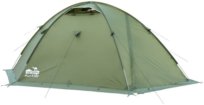 Палатка Tramp Rock 4 (v2) green UTRT-029