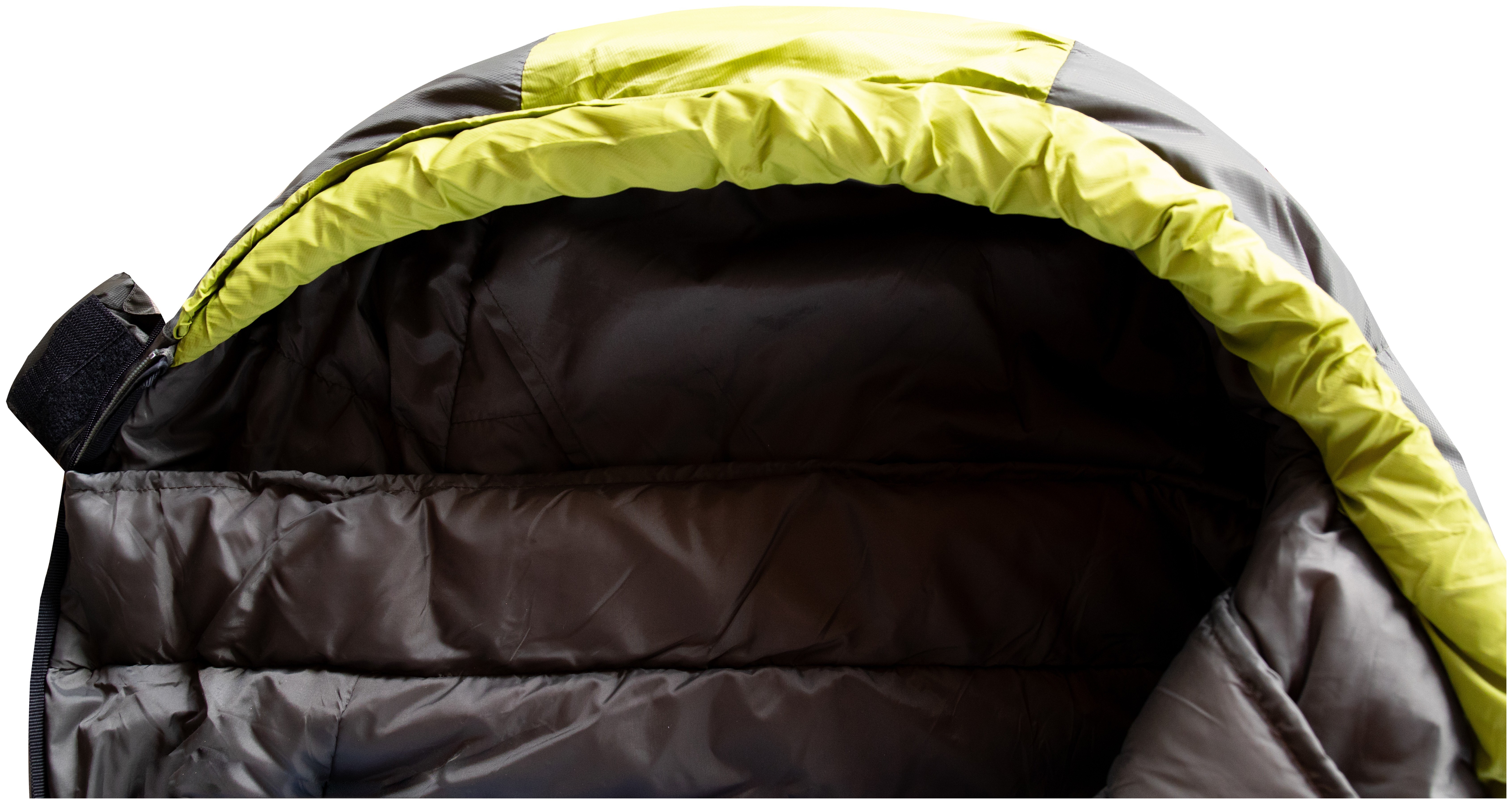 Спальный мешок Tramp Fjord Regular кокон левый green/grey 200/80-50 UTRS-094R