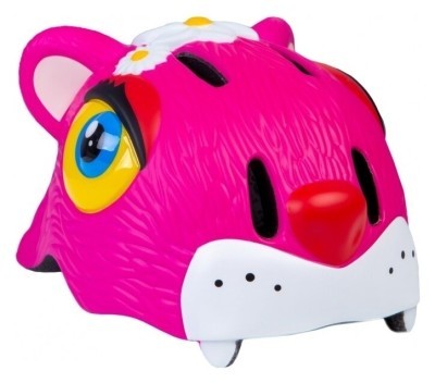 Шолом велосипедний Crazy Safety Рожевий леопард