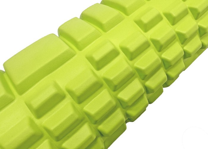 Масажний ролик EasyFit Grid Roller 33 см v.1.1 Фіолетовий