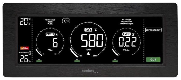 Метеостанція Technoline WL1035 Black (WL1035)