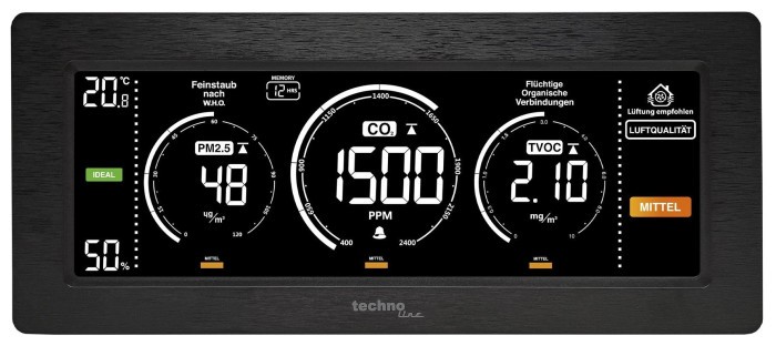 Метеостанція Technoline WL1035 Black (WL1035)