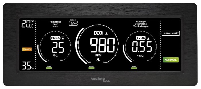 Метеостанція Technoline WL1035 Black (WL1035)