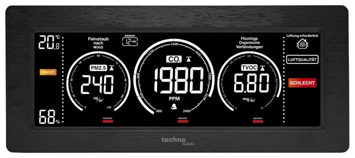Метеостанція Technoline WL1035 Black (WL1035)