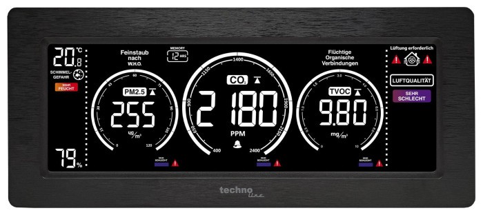 Метеостанція Technoline WL1035 Black (WL1035)