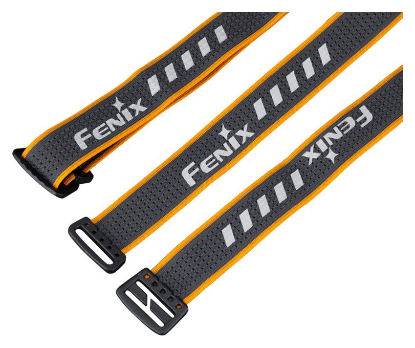 Стрічка для налобних ліхтарів Fenix, одинарна, AFH-03, чорно-помаранчева, укр, укр