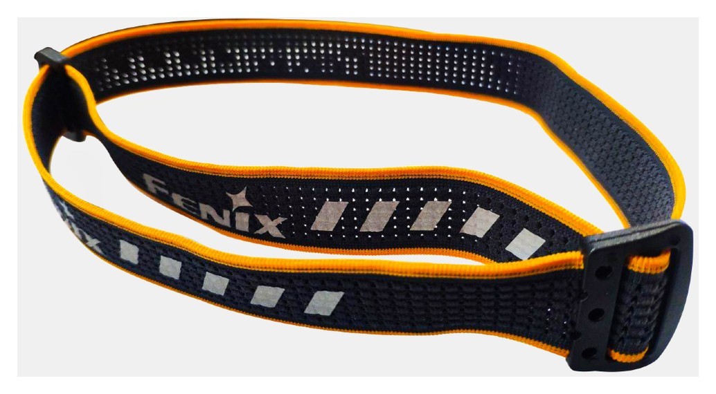 Стрічка для налобних ліхтарів Fenix, одинарна, AFH-03, чорно-помаранчева