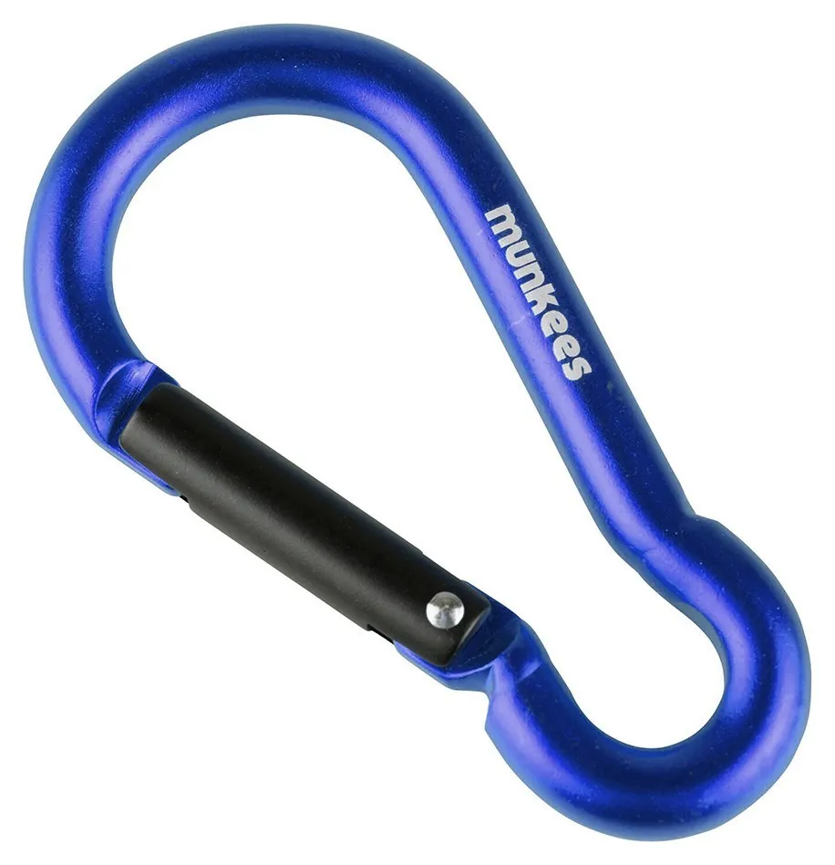 Munkees 3238 карабін Pear 8 mm x 80 mm dark blue (3238-DB)