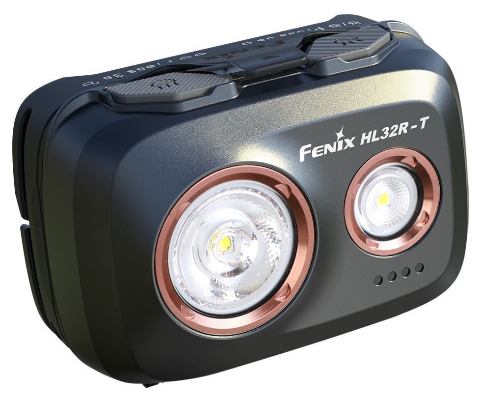 Фонарь налобный Fenix HL32R-T красный