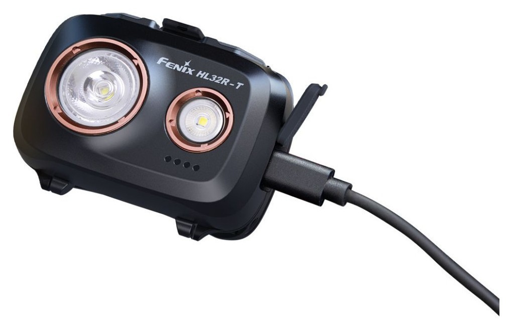 Фонарь налобный Fenix HL32R-T красный