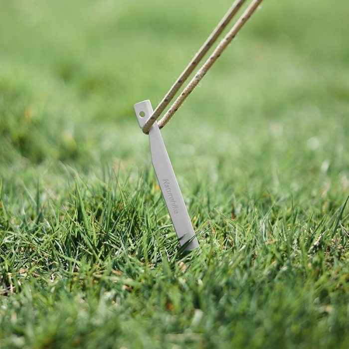 Колы алюминиевые Naturehike CNK2300ZP016, 20 см, серебристые (8 шт)