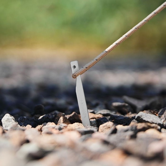 Колы алюминиевые Naturehike CNK2300ZP016, 20 см, серебристые (8 шт)