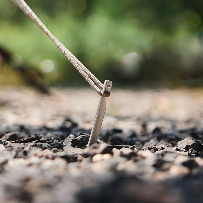 Колы алюминиевые Naturehike CNK2300ZP016, 20 см, серебристые (8 шт)