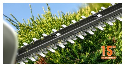 Аккумуляторный кусторез Litheli, питание от павербанка (УМБ Litheli Power Bank 10000 mAh, 45 W, 2А в комплекте)