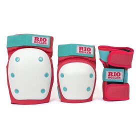 Rio Roller защита набор Triple Pad Set red-mint S