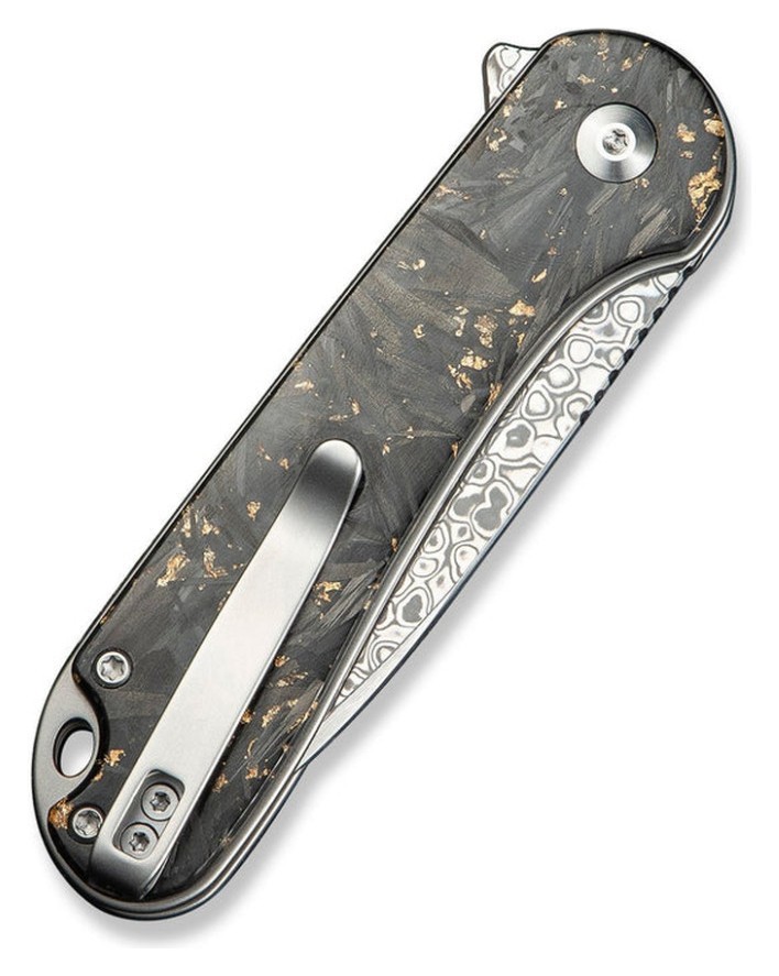 Ніж складаний Civivi Elementum II Shredded Carbon C18062P-10, укр, укр