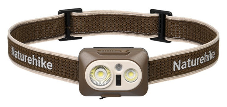 Фонарь налобный Naturehike CNK2450ZM010, коричневый