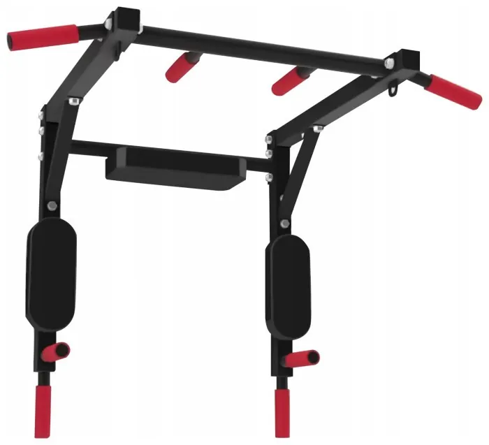 Турник-брусья навесной 4FIZJO 2 в 1 Black (P-5905973402644)