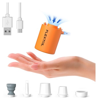 Кемпинговый насос Flextail Tiny Pump, оранжевый