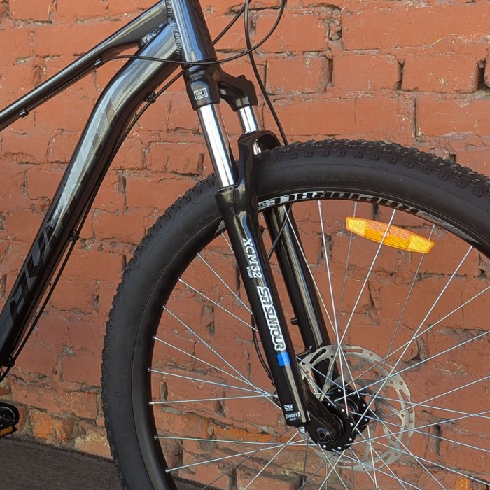 Велосипед гірський з широкими колесами 29" Avanti Boost Grey (2026) 19"