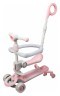 Самокат CITY LINE Baby Care 388, Розовый