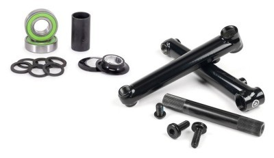 Шатуни велосипедные (комплект) Salt PRO48 165мм Black (15095010717)