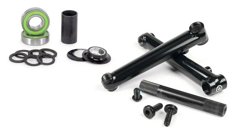 Шатуні велосипедні (комплект) Salt PRO48 165мм Black (15095010717) (Чорний)