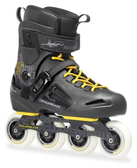 Роликові коньки для дорослих Rollerblade Fusion GM M 40.5 (8US) 260мм Black/yellow (07206100 800), укр