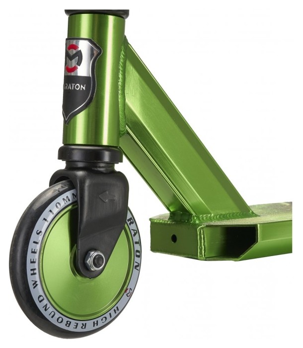 Трюковий самокат Maraton Powerslide HIC 2022 Зелений вогонь, укр, укр