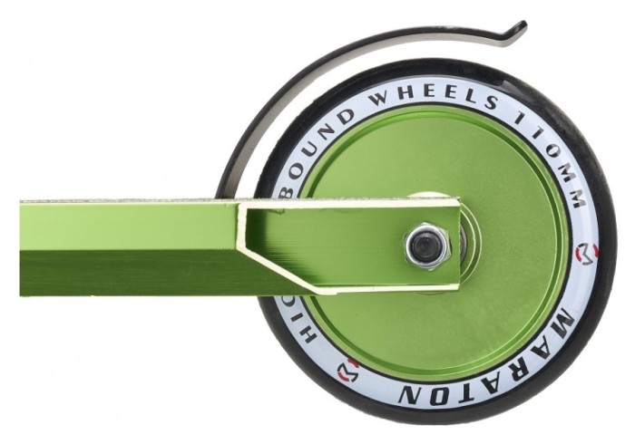 Трюковий самокат Maraton Powerslide HIC 2022 Зелений вогонь, укр, укр