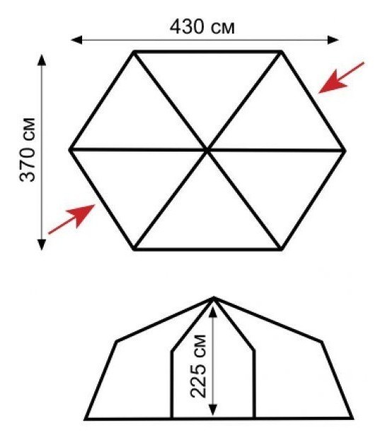 Намет Tramp Mosquito Lux v2, укр, укр