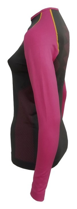 Термобелье для взрослых: женская кофта K2 ALL TERRAIN WOMEN SHIRT M, L Black/rosebud (70058)