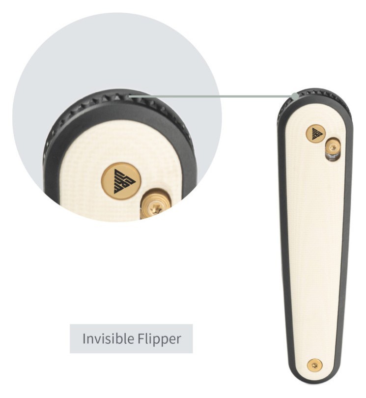 Нож складной SRM Twin 251MB-GT2, белый.