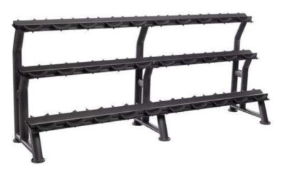 Устойчивая гантельная 3-х ярусная Generation Fitness FF71D1E (на 15 пар)