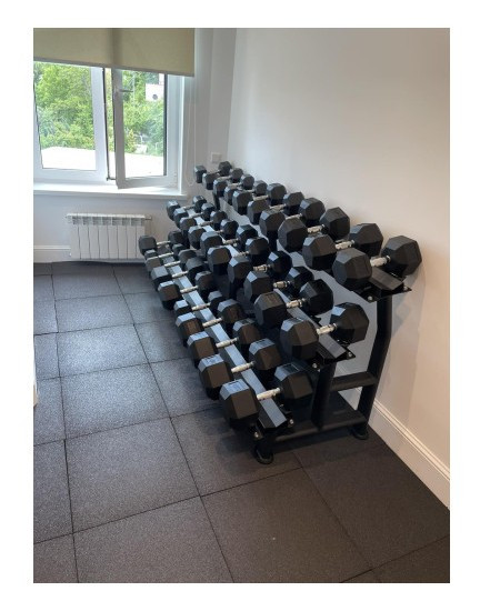 Устойчивая гантельная 3-х ярусная Generation Fitness FF71D1E (на 15 пар)